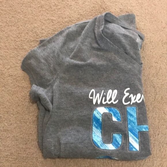 Tek Gear Dry Tech Gray Graphic Women's Tee Medium - Picture 10 of 10